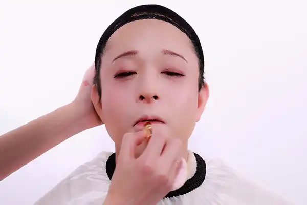 メイク講習の写真