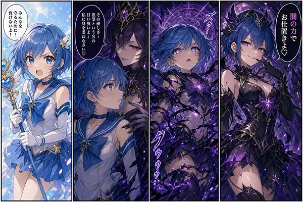 「闇堕ち！セーラー戦士コース」の写真