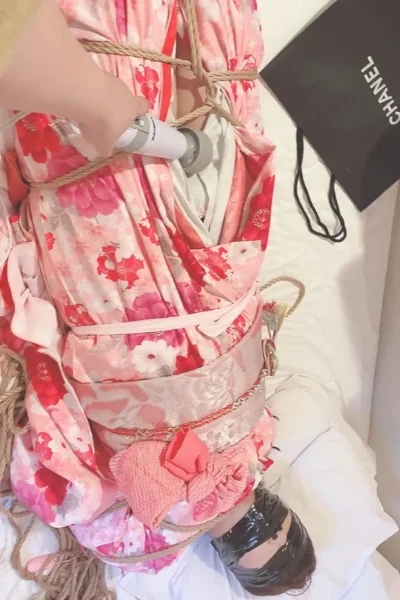 振袖姿なのに…っ！縄で緊縛、袋に閉じ込められて…後編７